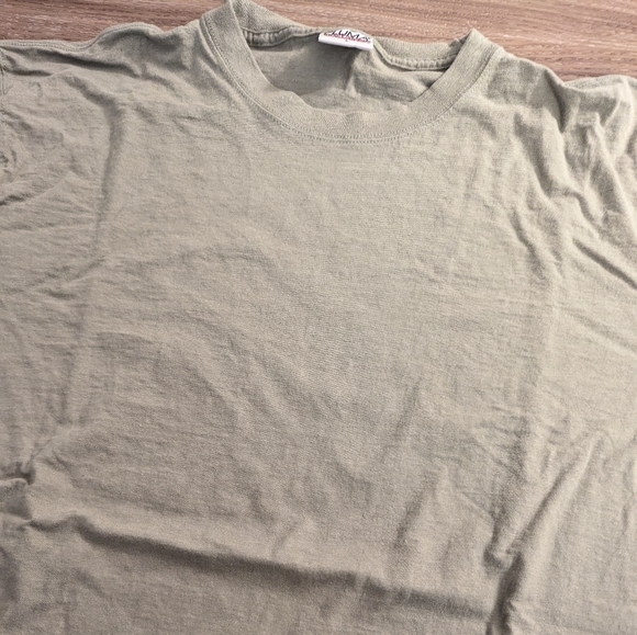 Vintage Pluma 90s basic t shirt green - Picture 3 of 3